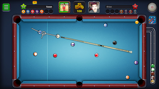 8 Ball Pool — character selection screenshot