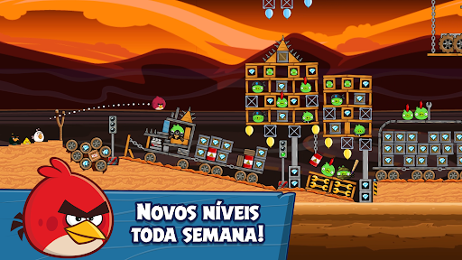 Angry Birds Friends — battle screen screenshot