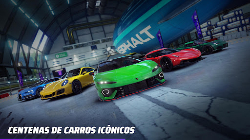 Asphalt Legends - Corrida — character selection screenshot