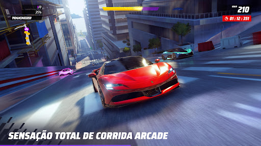 Asphalt Legends - Corrida — battle screen screenshot