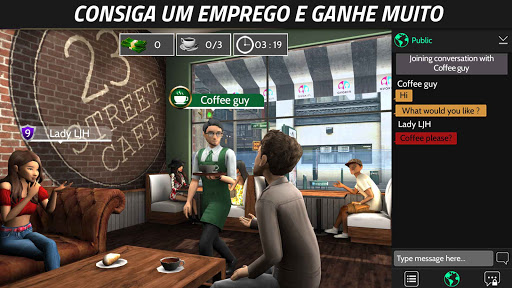 Avakin Life - Mundo Virtual 3D — character selection screenshot