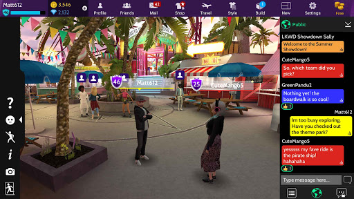Avakin Life - Mundo Virtual 3D — map screenshot
