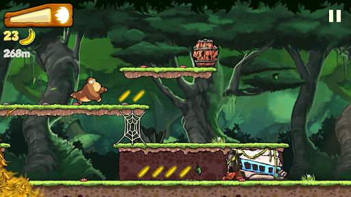 Banana Kong — battle screen screenshot