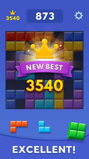 Block Blast! — level complete screenshot