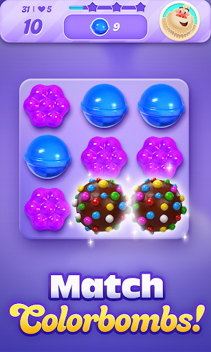 Candy Crush Saga — battle screen screenshot
