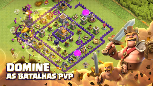 Clash of Clans — battle screen screenshot