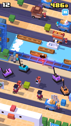 Crossy Road — character selection screenshot