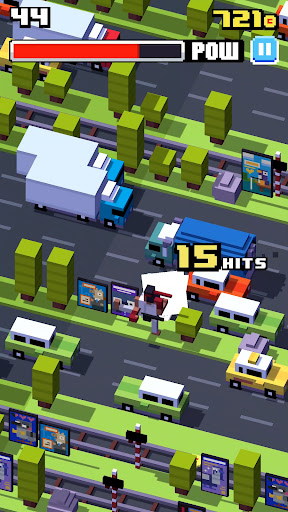Crossy Road — level complete screenshot