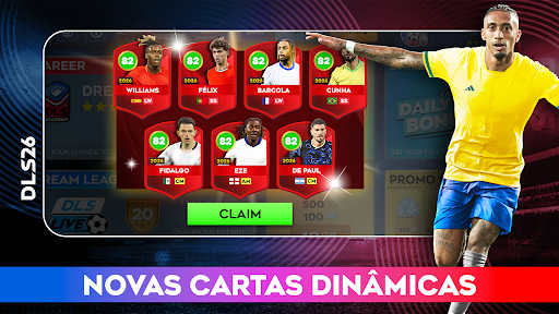 Dream League Soccer 2026 — battle screen screenshot