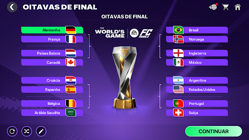 FIFA Mobile — battle screen screenshot