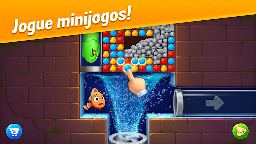 Fishdom — character selection screenshot