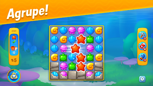 Fishdom — map screenshot