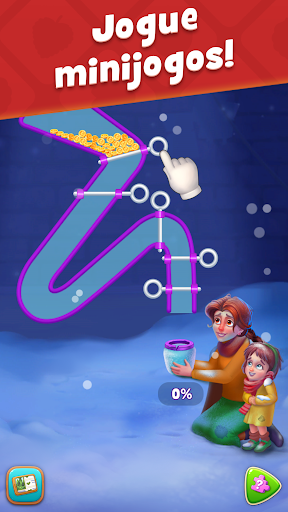 Gardenscapes — battle screen screenshot