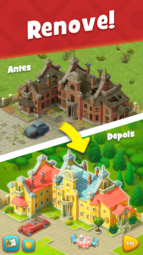 Gardenscapes — level complete screenshot