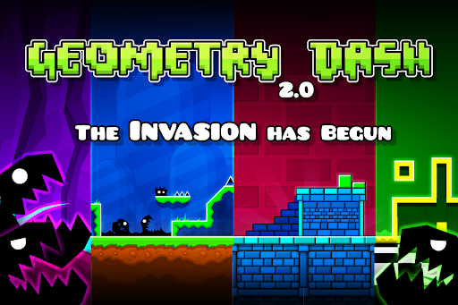Geometry Dash — character selection screenshot