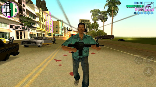 GTA Vice City — battle screen screenshot
