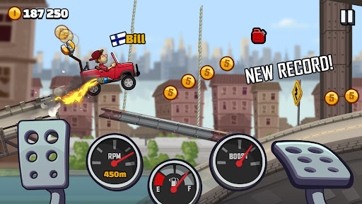 Hill Climb Racing 2 — character selection screenshot