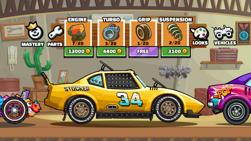 Hill Climb Racing 2 — battle screen screenshot