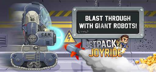 Jetpack Joyride — character selection screenshot