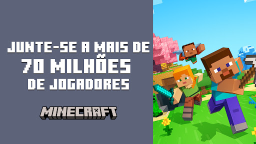 Minecraft: Jogue com amigos — character selection screenshot