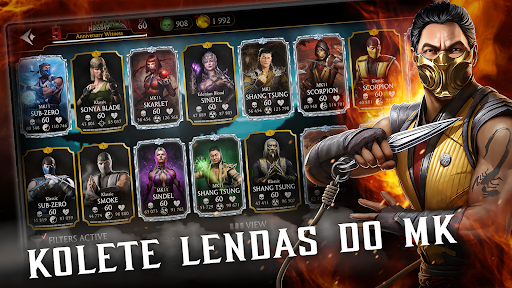 MORTAL KOMBAT - Jogo de Luta — character selection screenshot