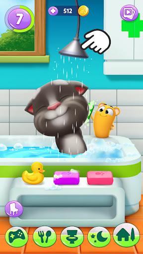 My Talking Tom 2 — battle screen screenshot