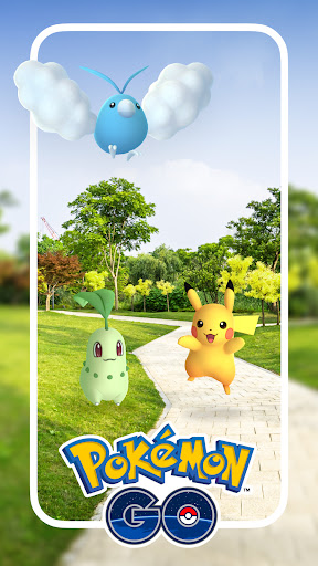 Pokémon GO — character selection screenshot