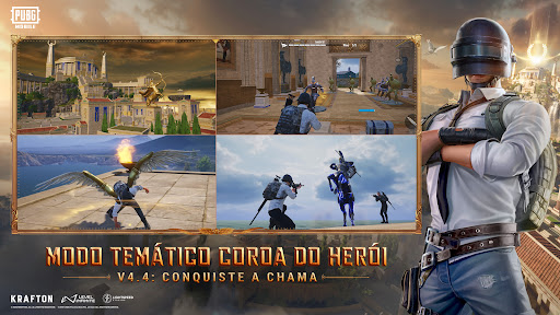 PUBG MOBILE — battle screen screenshot